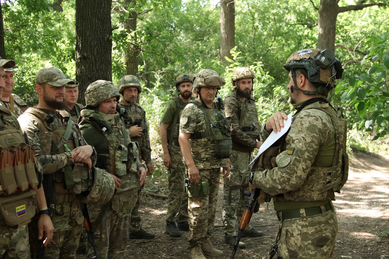 Defenders from the 98th Dnipro separate battalion received awards